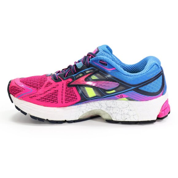 Brooks Women's Ravenna Running Shoe Pink Blue Athletic Sneaker Trainers Size 8.5 - Picture 4 of 10